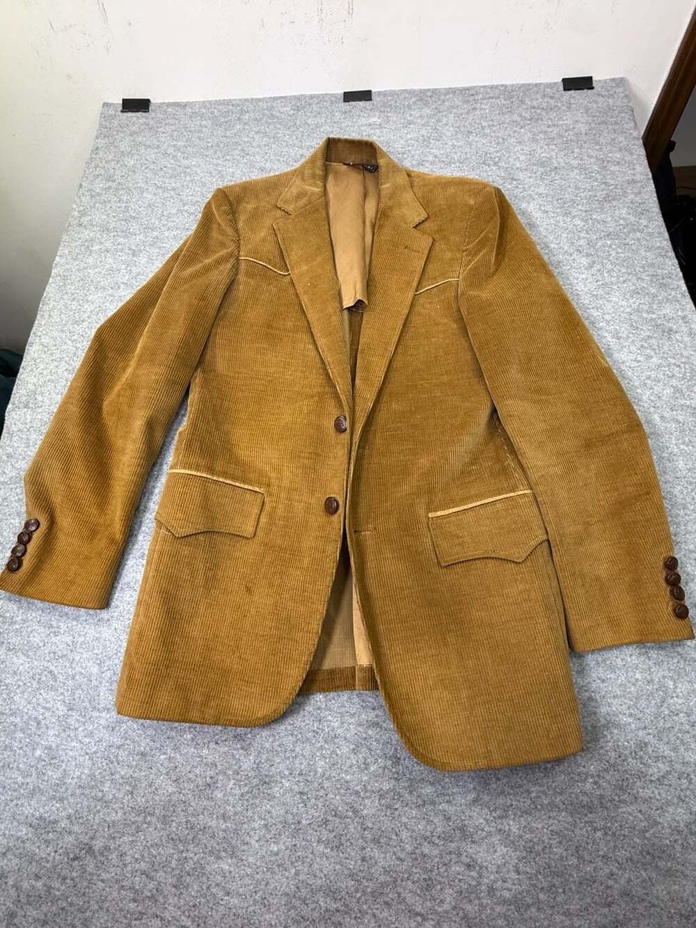 Vintage Tener's Western Outfitters Corduroy Blazer Jacket Size Medium